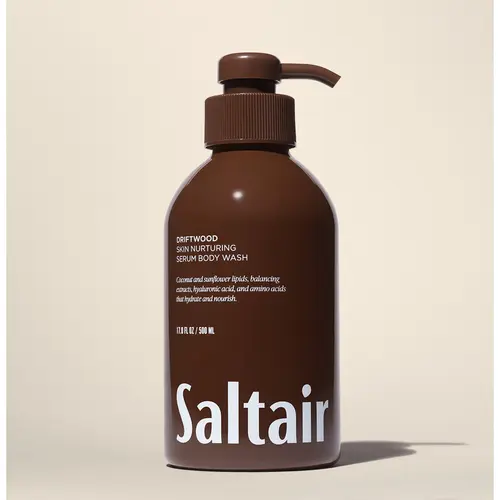 Saltair Driftwood Body Wash - Skin Nurturing Serum Body Wash - 17 fl oz - Bergamot, Sage, Driftwood