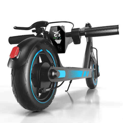 V10 MAX High-Speed Electric Scooter 10-inch solid tires 500W Powerful Motor, range of 16-22 miles, top speed of 25 mph, dual braking system, LED lights, Smart app control, Foldable Escooer aluminum alloy frame