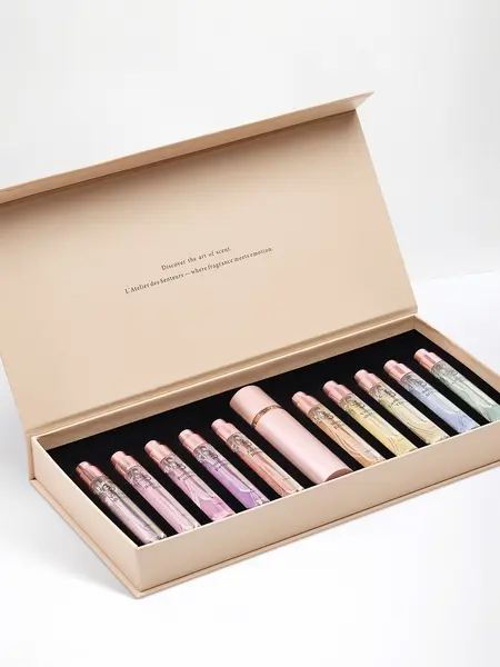 Maytime Summer Find Your Scent Perfume Discovery Set (10×10ml) – L’Atelier des Senteurs Collection, 10 Mini Long-Lasting Eau de Parfum, Floral Woody Fruity & Oriental Scents, Luxury Gift Set, Perfect for Gifting & Special Occasions