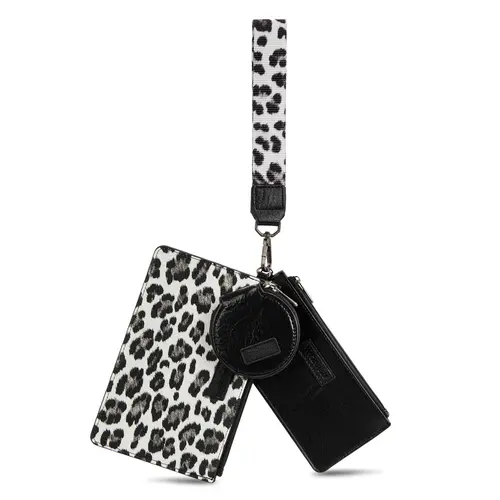Wrangler Womens Wallet Western Wristlet for Women Large Rfid Wallet with Detachable Credit Card Holder