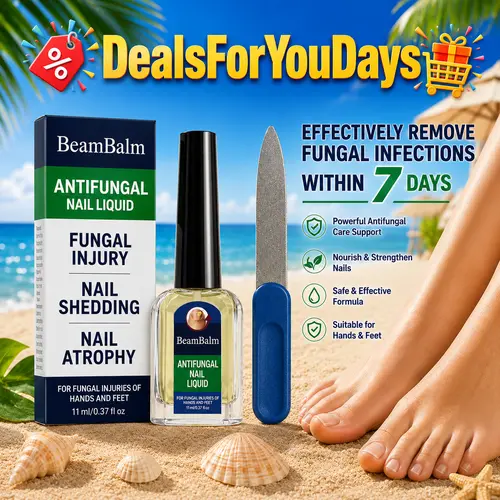 Maximum Strength Comprehensive Toenail Fungus Solution | Triple Action Formula Fights Fungus, Clears Yellow & Thick Nails, Fast Itch Relief.#DealsForYouDays