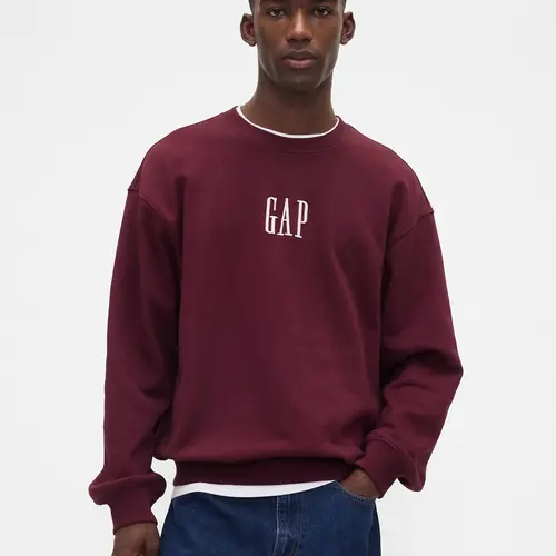 Gap Men's Heavyweight Oversized Logo Sweatshirt  - Gender Neutral