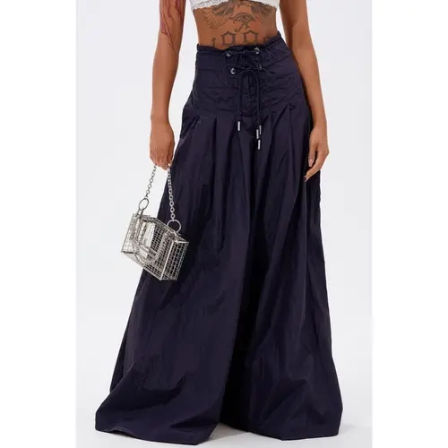 DANCE THE NIGHT AWAY PALAZZO PANT IN NAVY