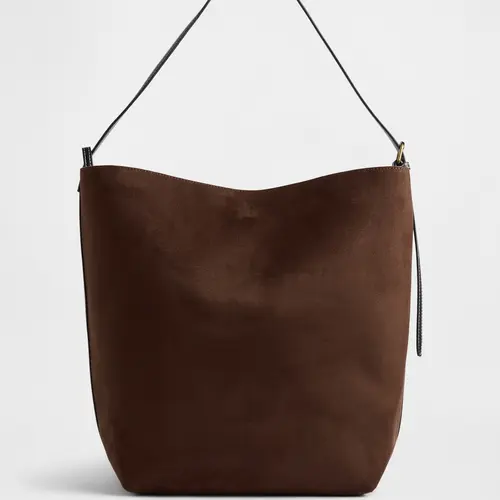 Gap Women's Vegan Suede Bucket Bag