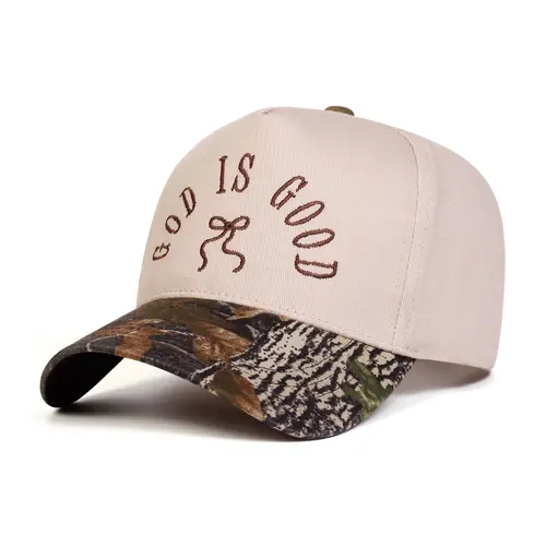 Unisex Baseball Cap Graphic Hats God Is Good Letter Print, Adjustable Outdoor Sun Protection Hat, Casual Fitted Design for Spring & Fall Travel, Adjustable Snapback Hat