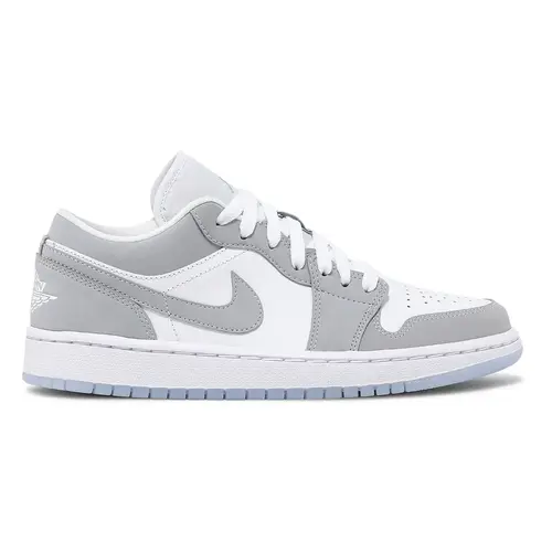 (DC0774-105) Jordan 1 Low Wolf Grey (Women's)