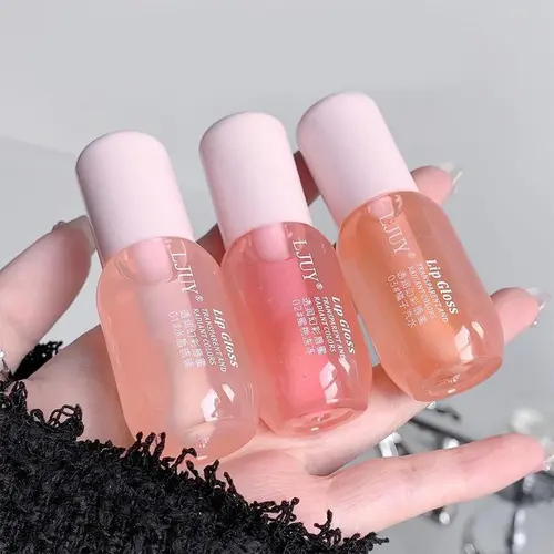 Lip Glaze- 3-in-1 Balm + Oil + Gloss - Nourishing Lipgloss -  Shine & Hydration Moisturizing Hydrating Glossy Lip Stick for Girls & Women Plumping Lip Plumper Gift for Fall Christmas Lipstick Skincare Hydrate Lip Serum Makeup Tinted,beachoutfits