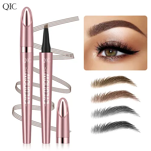 Long-Lasting Waterproof Micro-Fork Tip Eyebrow Pen - Daily Brow Definer, Precision Pencil, Filler Pen, Easy-to-Apply Micro Stroke Tool for Natural Definition, Makeup Eyebrow Pencils. #sohochic
