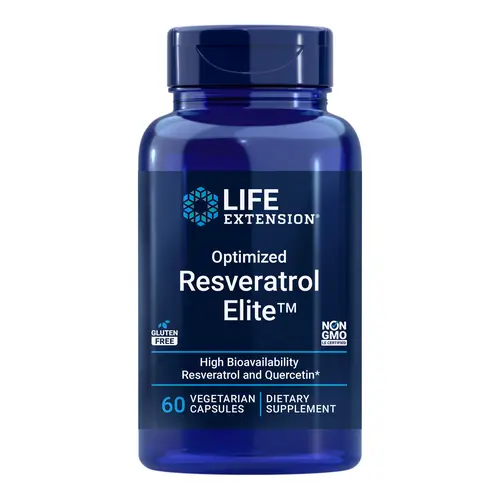 Life Extension Optimized Resveratrol Elite™ 60 Vegetarian Capsules