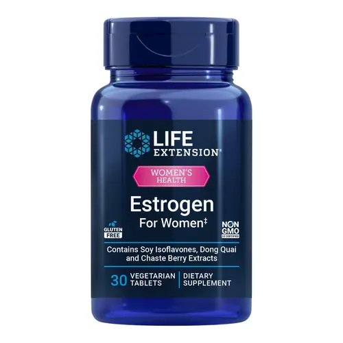 Life Extension Estrogen For Women 30 Vegetarian Tablets