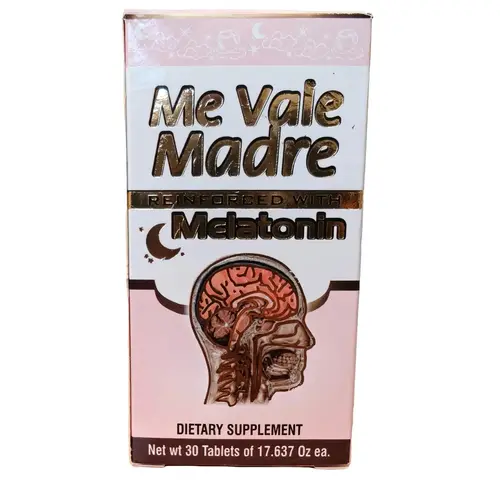 Me Vale Madre Dietary Supplement with Melatonin