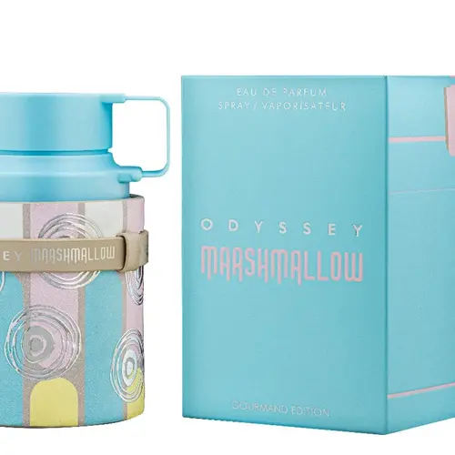Armaf Odyssey Marshmallow Gourmand Edition EDP for Men, 3.4 fl oz Eau de Parfum Spray, Fruity Sweet Musk Aroma Perfume for Sale, Single Item