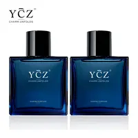 YCZ Midnight Marine Eau de Parfum 1.7oz*2 | Aromatic Marine Fragrance for Men, Magnetic & Sensual, Long-Lasting for Dates and Everyday Wear, Inspired by the Effortless Attraction That Naturally Draws People Closer