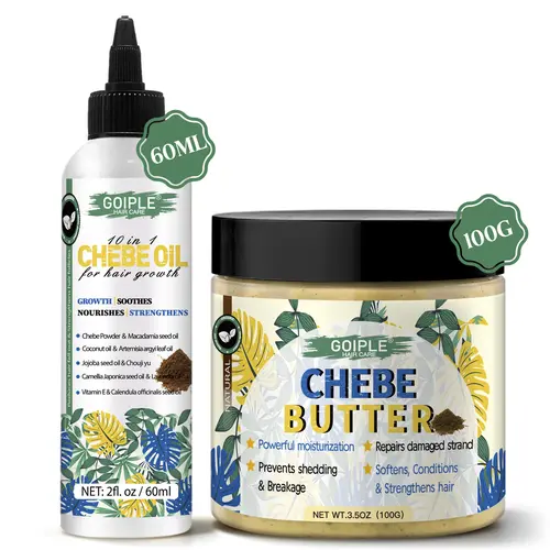 Chebe Hair Butter for Growth and Thickening Deep Moisturizing Hair Grease Natural Conditioner for All Hair Types As New Year Gift,back to school,sohochic