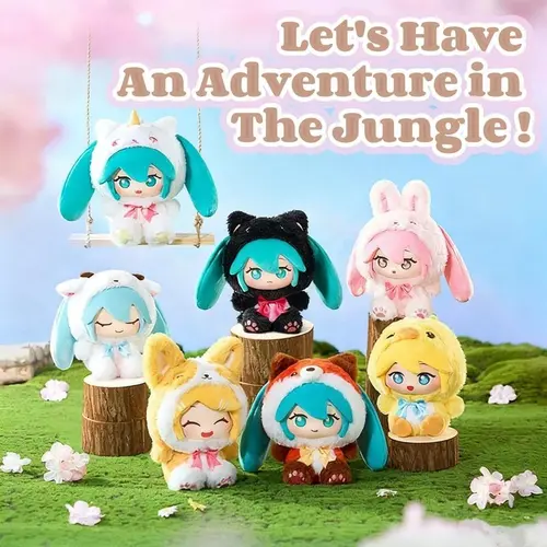 Hatsune Miku Plush Blind Box by Lingdong Chuangxiang - Forest Kawaii Character Soft Vinyl Doll | Anime Peripheral Figurine, Ideal Birthday Gift for Her, Holiday & Holiday Haul#Summervibes