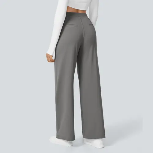 Halara Flex DayStretch High Waisted Pocket Straight Leg Work Pants #BackToSchool