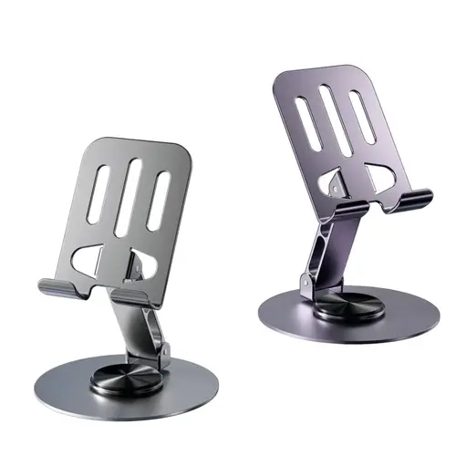 Foldable 360-Degree Rotating Adjustable Desk/Office Tablet Stand & Smartphone Accessory - Display Stand Compatible with iPad Pro, Air, Mini, iPhone, Samsung Cellphone, E-Reader, Kindle, All Tablets, Accessories, Mount,back to school,back to school haul