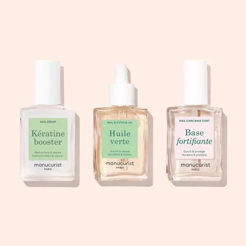 Manucurist Soft Nail Treatment Starter Routine - Results in 14 Days - Strengthens and Restores