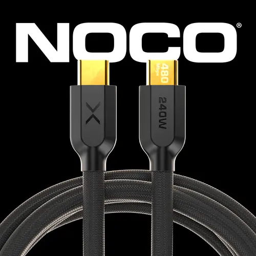 NOCO XGrid XC2: 6 Foot – 240W USB-C to USB-C Cable – USB-IF Certified, E-Marker Chip, 480Mbps Data – 6 Foot