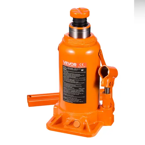 【Summerfinds】VEVOR Safe & Leak-Free Hydraulic Bottle Jack, 20T (44092 lbs) Capacity, 8.9-17.1 in Lifting Range, Heavy Duty Welded for Car Pickup, House Lift & Agricultural Equipment, Orange