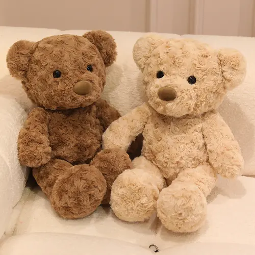 Cute Teddy Bear Plush Toy Bear Plush Doll Stuffed Animals Stuffed Bears Birthday Gift Christmas Gift for Children Home Decoration Teddybear Stuffed Animal Snuggle Bear Soft Huggable Stuffed Animal