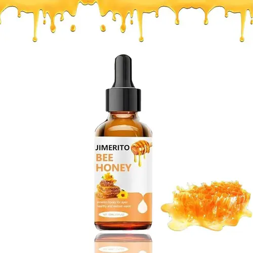 Honey Eye Care Serum,Honey Eye Cleansing Serum,Skincare Comfort Bee Honey Eye Soothing Lotion Honey Essence Fast-Acting Eye Cream, Daily Use Eye Care Product.