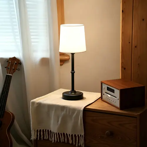 [Back To School] Cordless Table Lamp - Rechargeable 6000mAh Batteries, 3000K Stepless Dimming, Touch Control, Type-C Charging, Portable Indoor Lighting for Bedroom, Dining Table - Lights for Bedroom, Charging Block Compatible