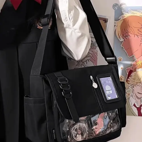Fashionable and multifunctional shoulder bag, simple multi-pocket design transparent shoulder crossbody bag, casual versatile shoulder handbag, niche and suitable for daily commuting, shopping, etc. Casual crossbody bags #GLOBAL PICKS