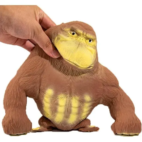Stress Relief Squeezing Monkey Toy - Soft Gorilla Figure for Kids and Adults - Squishy and Stretchy - HIGH-END TPR Material - Strong and Reliable outdoorfun summerwins