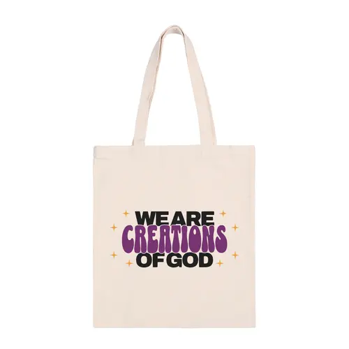 Printed Graphics Canvas Tote Bags