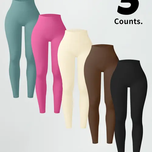 Women's High-Waisted, Sexy Tight-Fitting Design, Thick Fabric, Perfect for Sports & Daily Wear, Outdoor Night Running, Skinny Yoga Bottoms, Skinny Sportswear, Tight Fitting Pants, High Waist Activewear, Workout Clothes Women