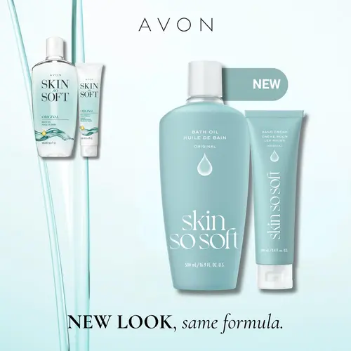Skin So Soft Silky Hydration Set (Bath Oil + Hand Cream)