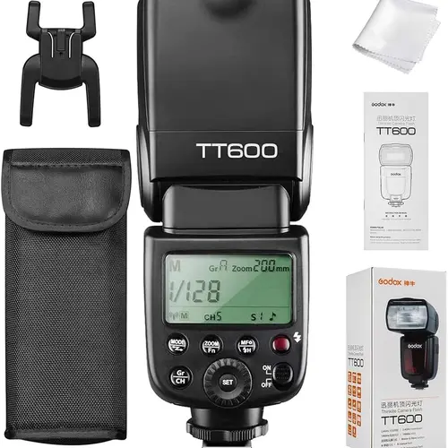 Godox TT600 Speedlite Flash with Built-in 2.4G Wireless Transmission for Canon, Nikon, Pentax, Olympus and Other Digital Cameras with Standard Hotshoe
