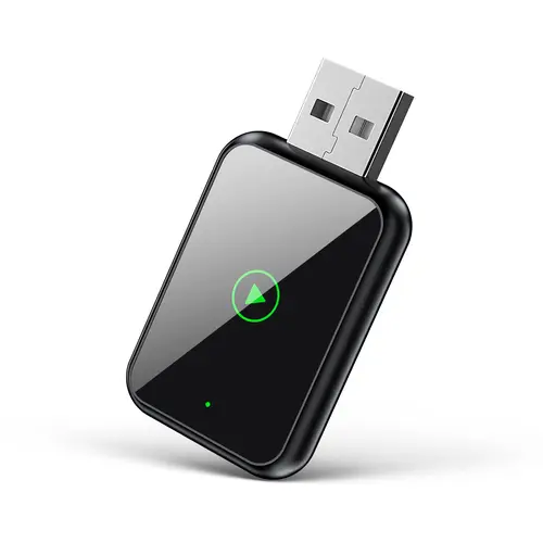 2026Wireless CarPlay Adapter 2 in 1 for Apple & Android Fast Charging Solution Plug-and-Play for Wired CarPlay Cars Portable & Durable USB Connector 3X Faster Data Transfer Compatible with iOS & Android