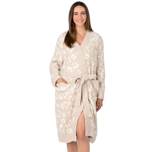 Women's Buttery Soft Knit Short Robe