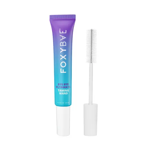 FoxyBae Bye Bye Flyaways Taming Wand with Biotin – Smoothing Haircare Stick for Frizz Control, Sleek Edges & Flyaway Fix – Sulfate-Free, Paraben-Free, Cruelty-Free – 0.6 Fl. Oz