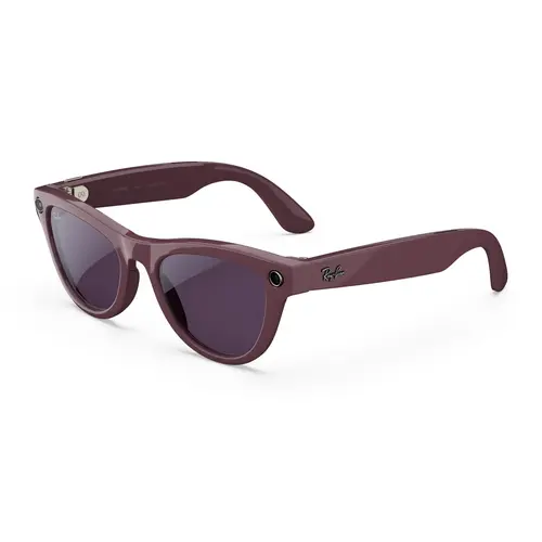 Ray-Ban Meta Skyler (Gen 2) Shiny Mystic Violet Transitions® Amethyst Lenses
