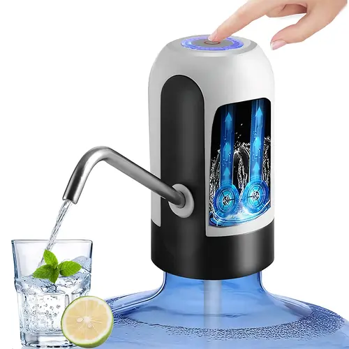 Water Dispenser for 5 Gallon Bottle,Portable USB Charging Electric Water Pump, Drinking Water Jug Pump for Home,Kitchen,Office, Outdoor,Camping,Universal for 2-5 Gallon,Drinking Dispenser,summerwins#tiktokshopbacktoschool