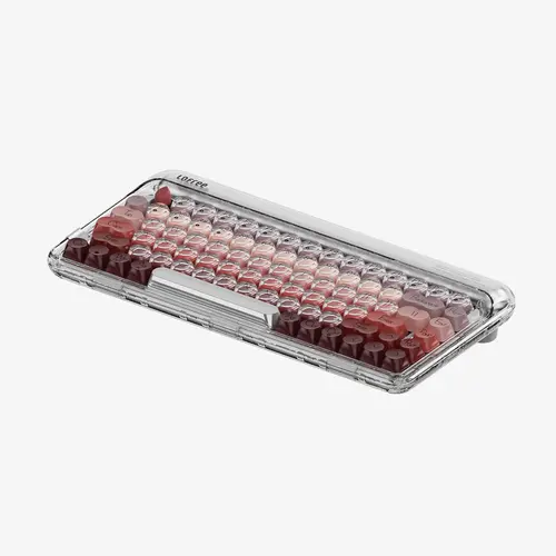 Lofree Lipstick Wireless Mechanical Keyboard - Gasket Mount, Hot Swappable Keys, PBT Keycaps, Bluetooth External Computer Keyboard with Mechanical Feel for Office & Computer Use