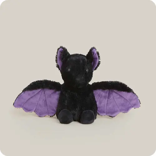 Purple Wing Bat Warmies - Weighted Stuffed Animal, Heatable, Chillable
