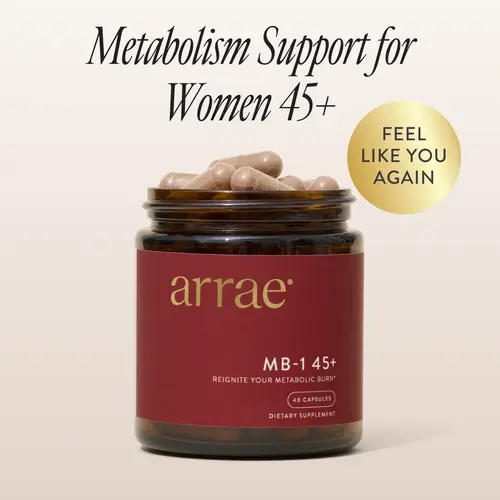 Arrae MB-1 45+ | Natural Energy & Hormone Support | Dietary Supplement for Perimenopause & Menopause
