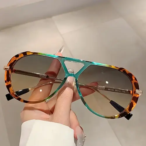 Vintage Fashionable Sunglasses, Trendy Casual Sunglasses for Women, Fashion Accessories for Everyday Use and Outdoor Activities, Girlfriend Gifts