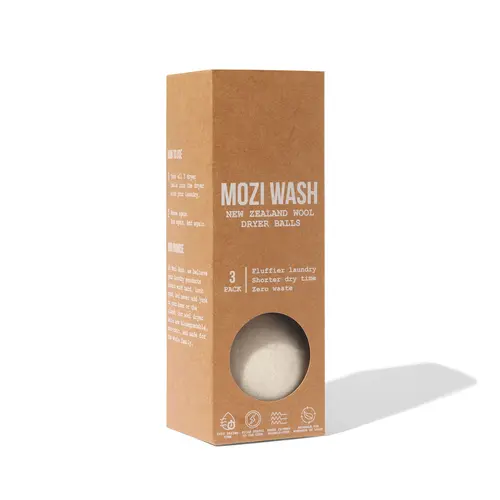 Mozi Wash 100% New Zealand Wool Dryer Balls