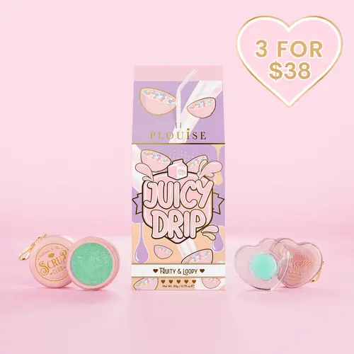 P.Louise Juicy Drip Lip Scrub & Lip Mask Duo