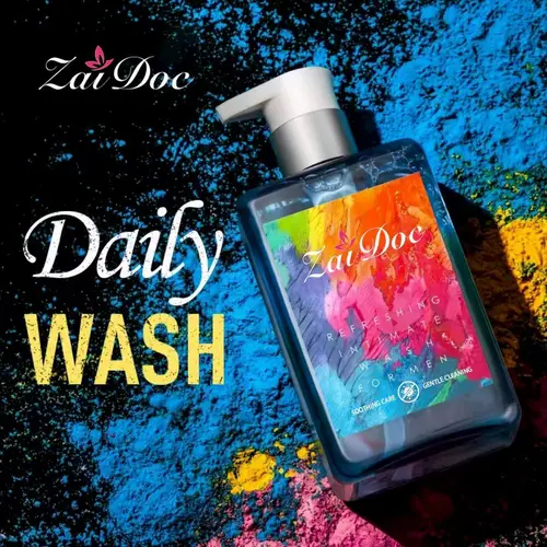Zaidoc Intimate Wash Liquid for Men & Women, Plant-Based pH Balanced Wash, Single Item Gentle Cleanser for Daily Hygiene Cleansing, Keeps Intimate Area Feeling Fresh