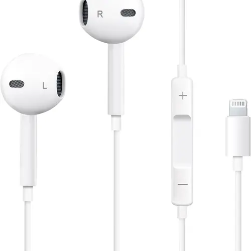 Lightning Wired Earbuds for iPhone 1 Pack Wired Earphones with Mic & Volume Control Noise Cancelling Headphones for iPhone 14/13/12/11/SE/XR/XS/X/8/7