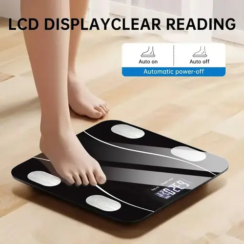 summerwins Batteryless Digital Bathroom Weight Scale & Measuring Kitchen Scales Set - 390 lbs Ultra-Wide Platform, Easy-to-Read LCD Backlit Screen, Microwave/Dishwasher-Safe Containers, Egg Opener, Whisk, Slicer for Weight Tracking & Everyday Use