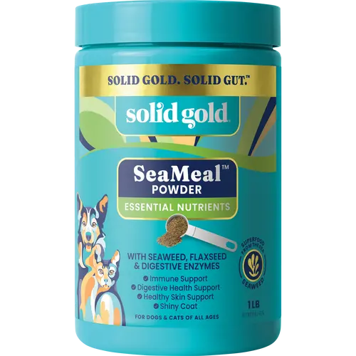 Solid Gold SeaMeal Daily Wellness Supplement Powder for Dogs & Cats