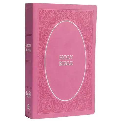 NKJV, Holy Bible, Soft Touch Edition, Leathersoft, Pink, Comfort Print: Holy Bible, New King James Version by Thomas Nelson [Leathersoft Book]