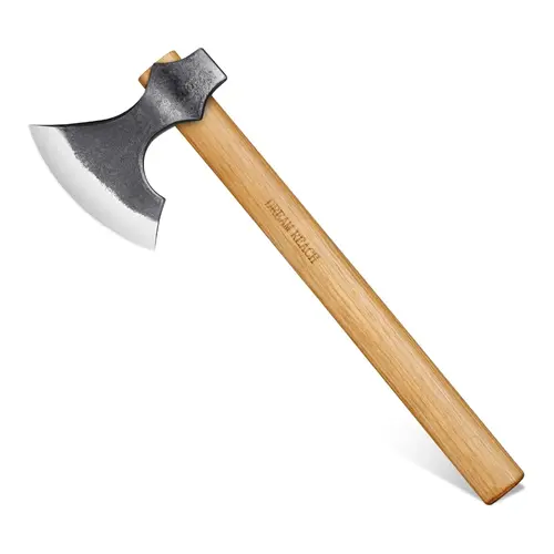 Dream Reach Heavy Duty Hand Forged 16" Tool, Professional Cutting Tool with Beech Wood Handle for Adults’ Garden Labor & Cutting Dead Branches, Ideal Gift, Cuts Dead Branches